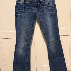 Miss Me Medium Blue Flare Jeans